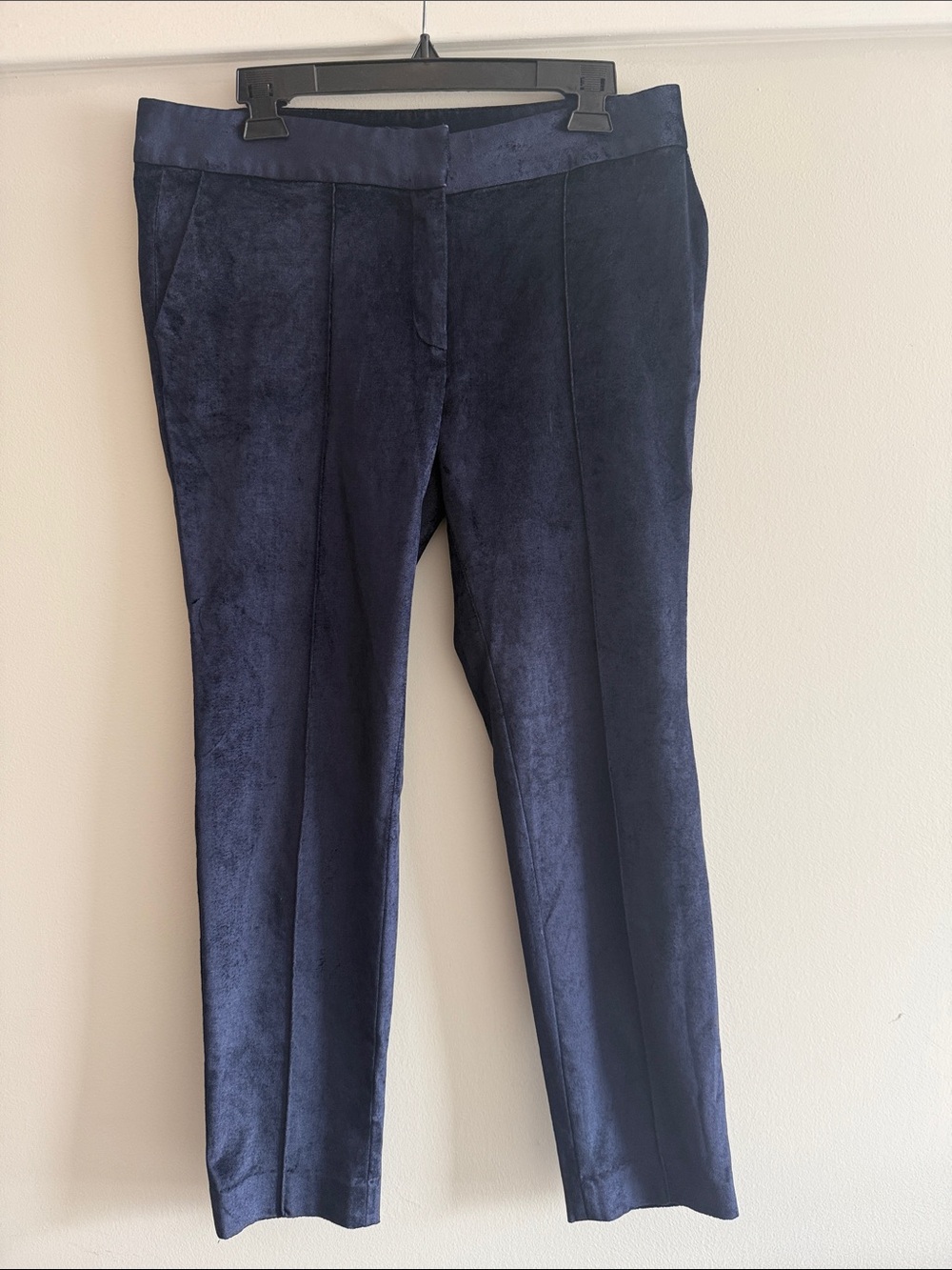 Elizabeth and James Navy Velvet Trousers